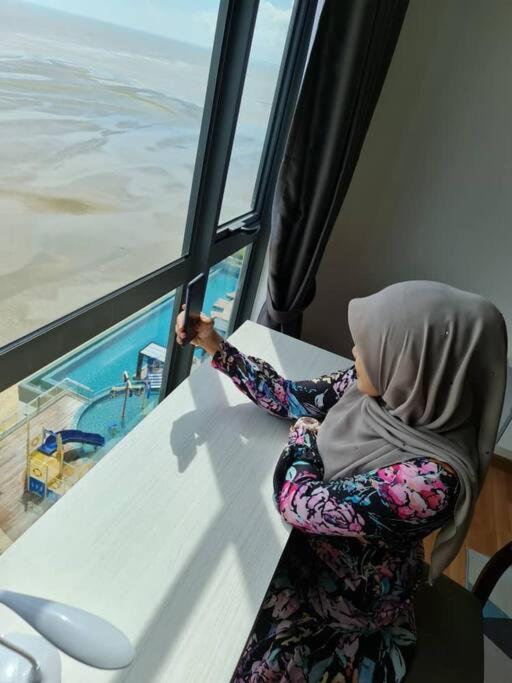 Cozy Seaview Studiosuite Hs Sweet Homestay Kuantan Kültér fotó